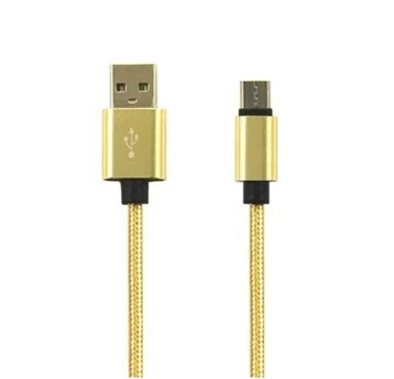 KABEL USB-C DŁ.1M - KOLOR - ZŁOTY