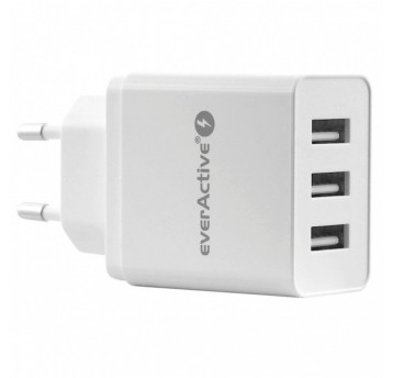 ŁADOWARKA SIECIOWA EVERACTIVE SC-300 3GN. 5V/3.4A