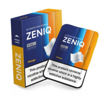 LISTKI NIKOTYNOWE ZENIQ 2MG MANGO (AKCYZA)