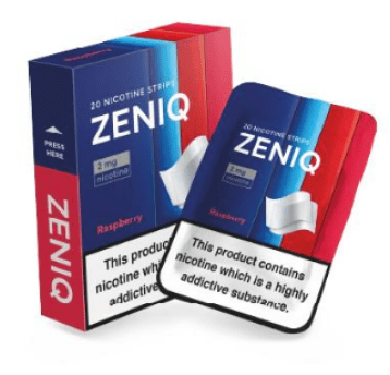 LISTKI NIKOTYNOWE ZENIQ 2MG RASPBERRY (AKCYZA)