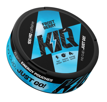 WORECZKI KOFEINOWE KIQ 100MG/G FROST BERRY