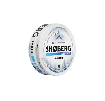WORECZKI NIKOTYNOWE SNOBERG 20MG/G BLUEBERRY ICE
