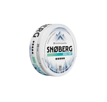 WORECZKI NIKOTYNOWE SNOBERG 20MG/G DOUBLE MINT