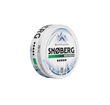 WORECZKI NIKOTYNOWE SNOBERG 20MG/G WINTERGREEN